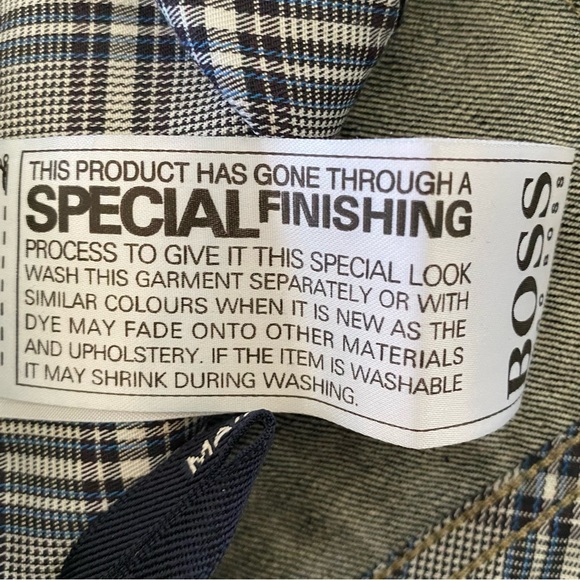 NEW Hugo Boss 38x30 Regular Fit Dark Wash Maine Jeans - Picture 7 of 10